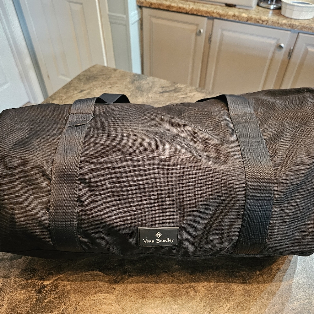 Vera Bradley Black Duffel Bag